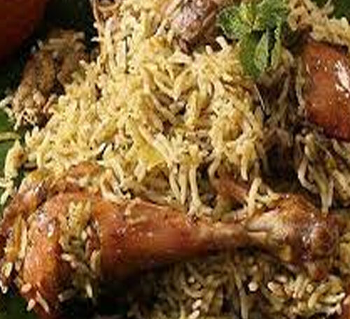 Palnati Pulao (Green chilli) Chicken / Mutton Keema